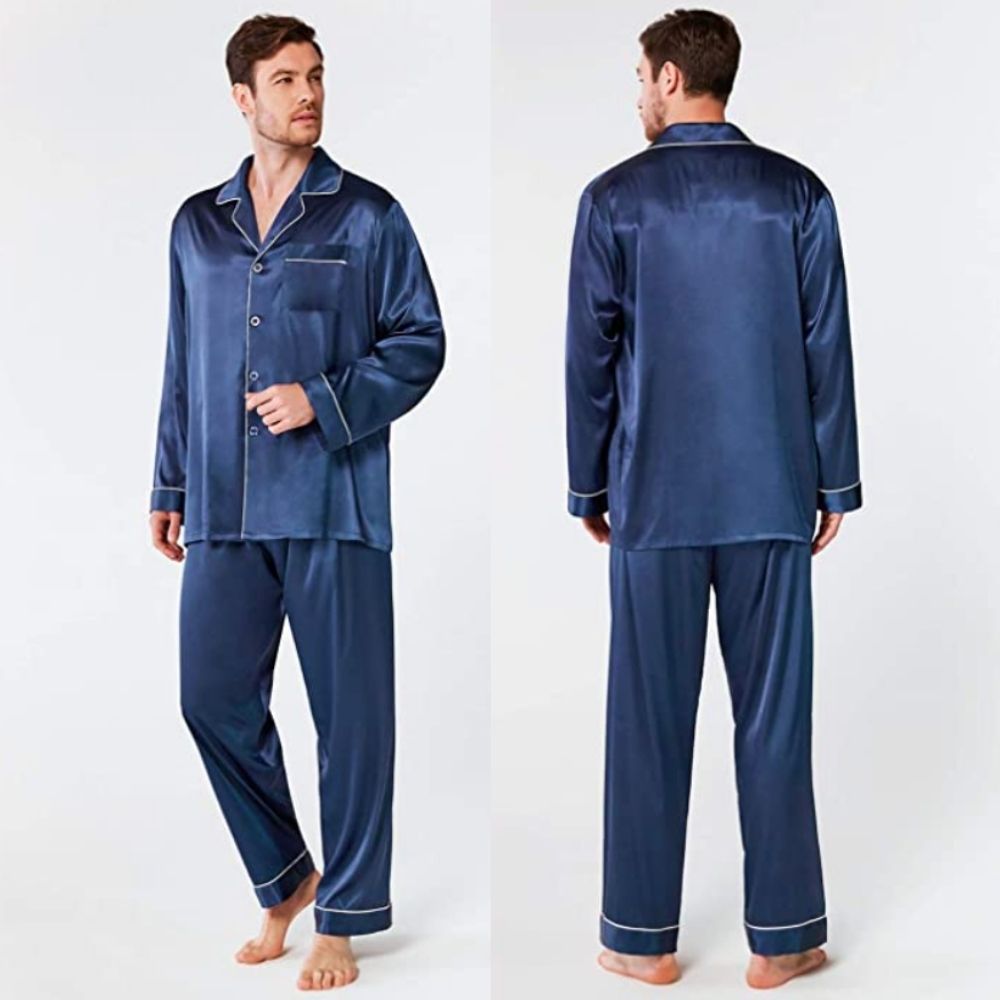 Silk Satin Pyjamas For Men